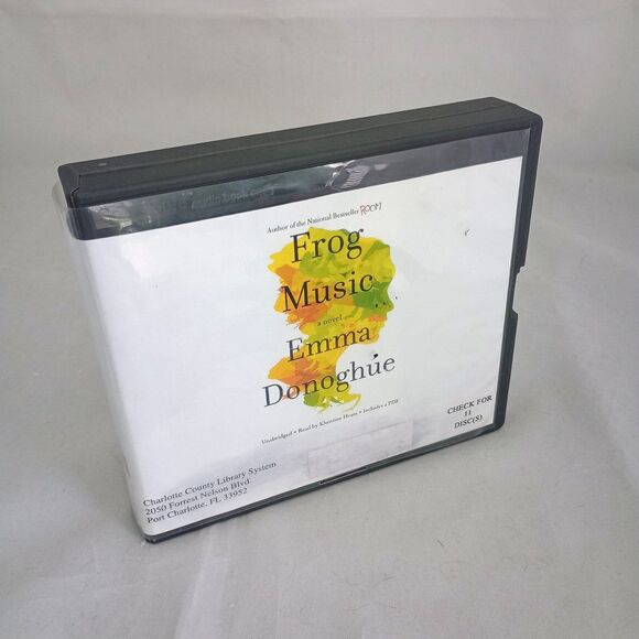 Frog Music by Emma Donoghue 11 CDs  Audiobook Unabridged Ex-Library - Picture 1 of 4